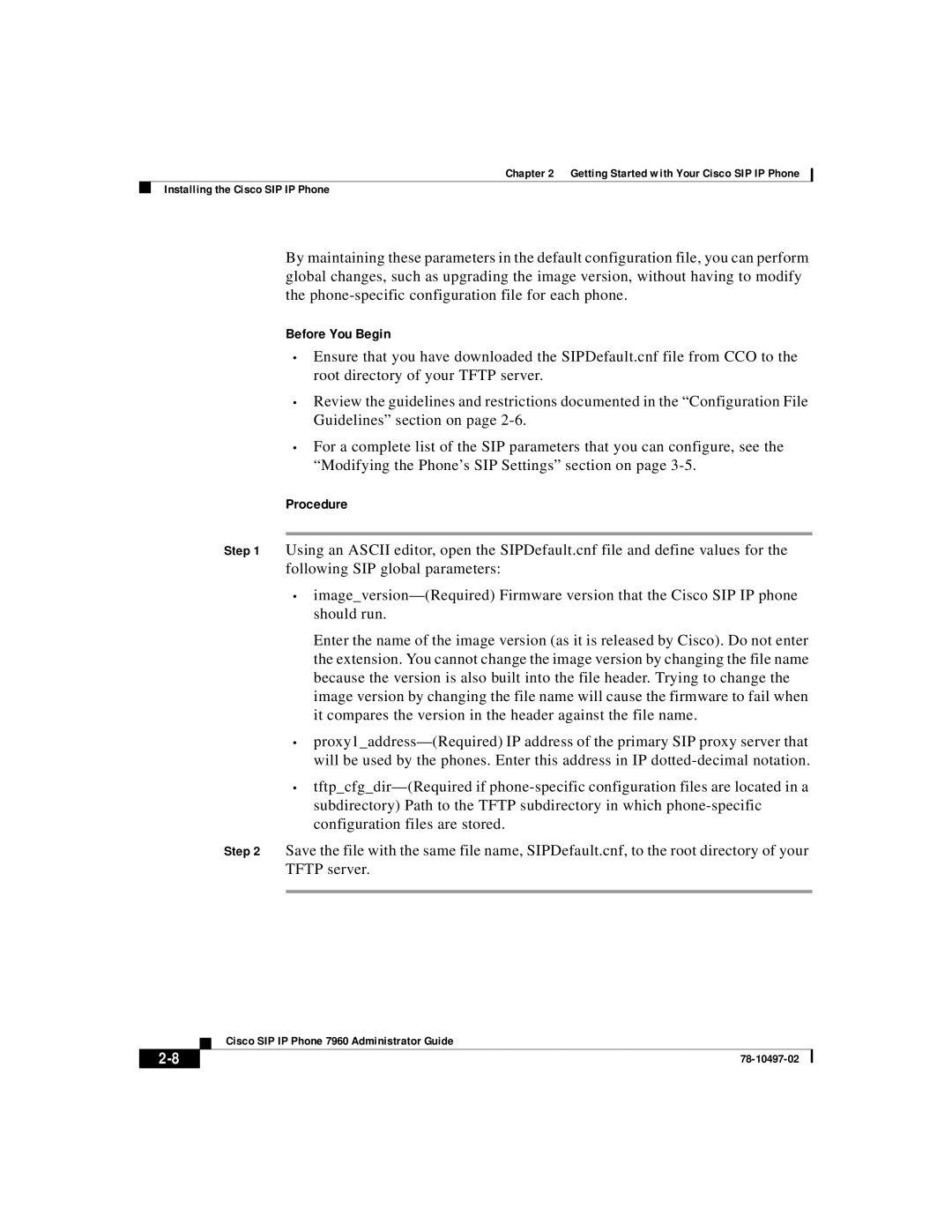 Cisco Systems IP phone 7960 manual Before You Begin, Procedure 