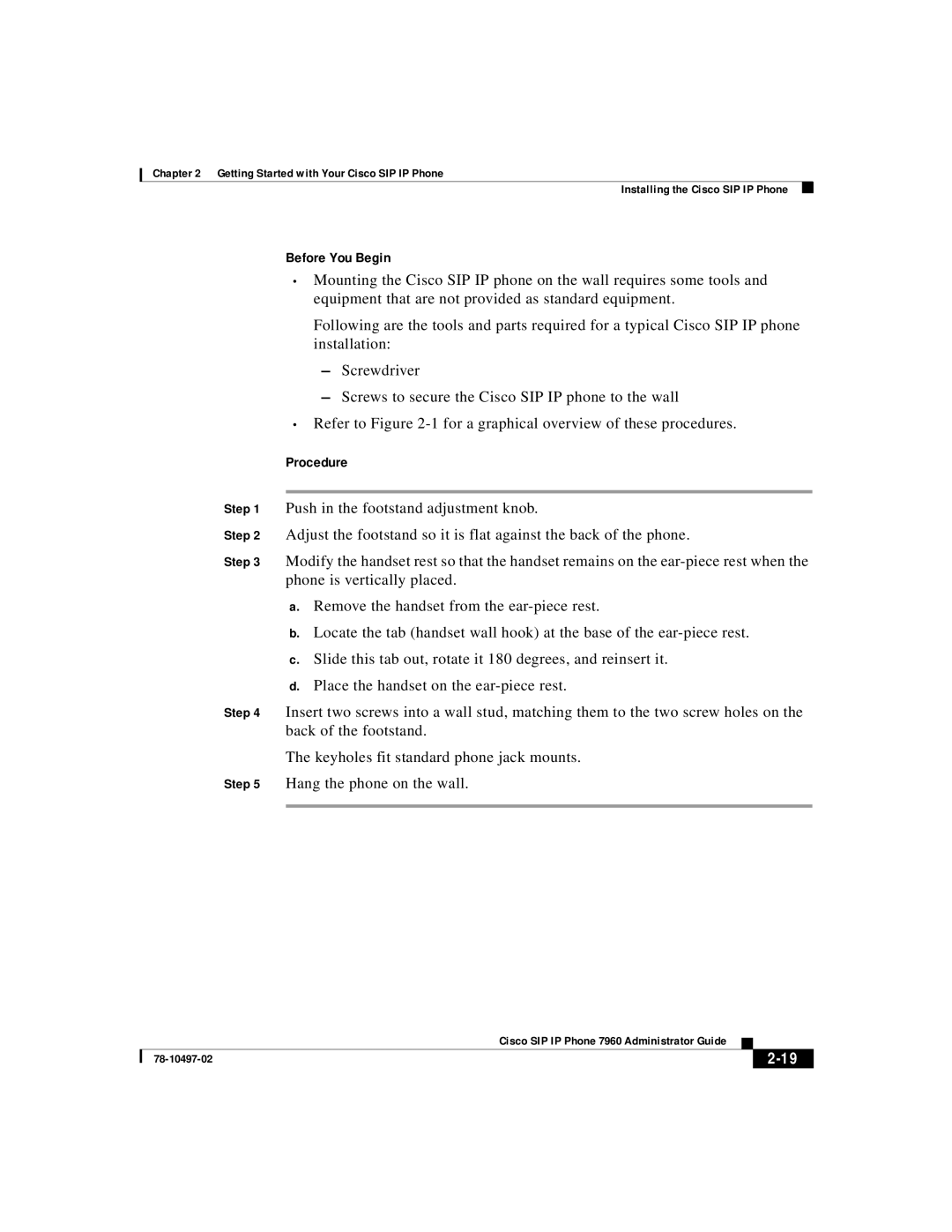 Cisco Systems IP phone 7960 manual Before You Begin 