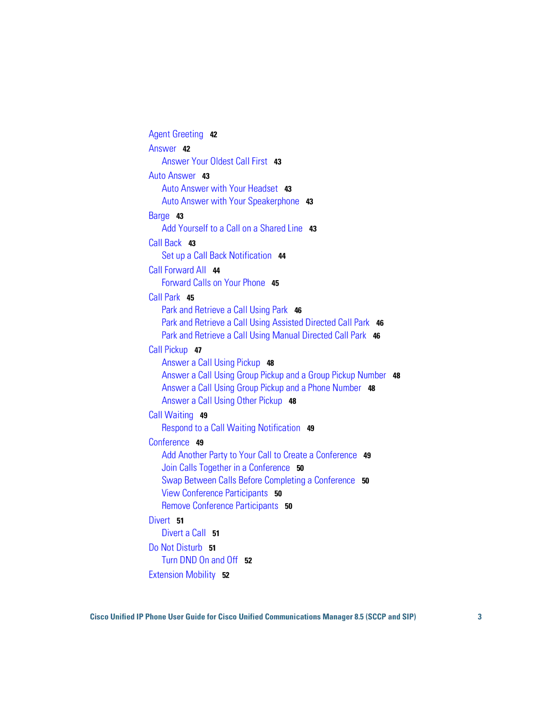 Cisco Systems IP Phone 8941 and 8945 manual Answer 