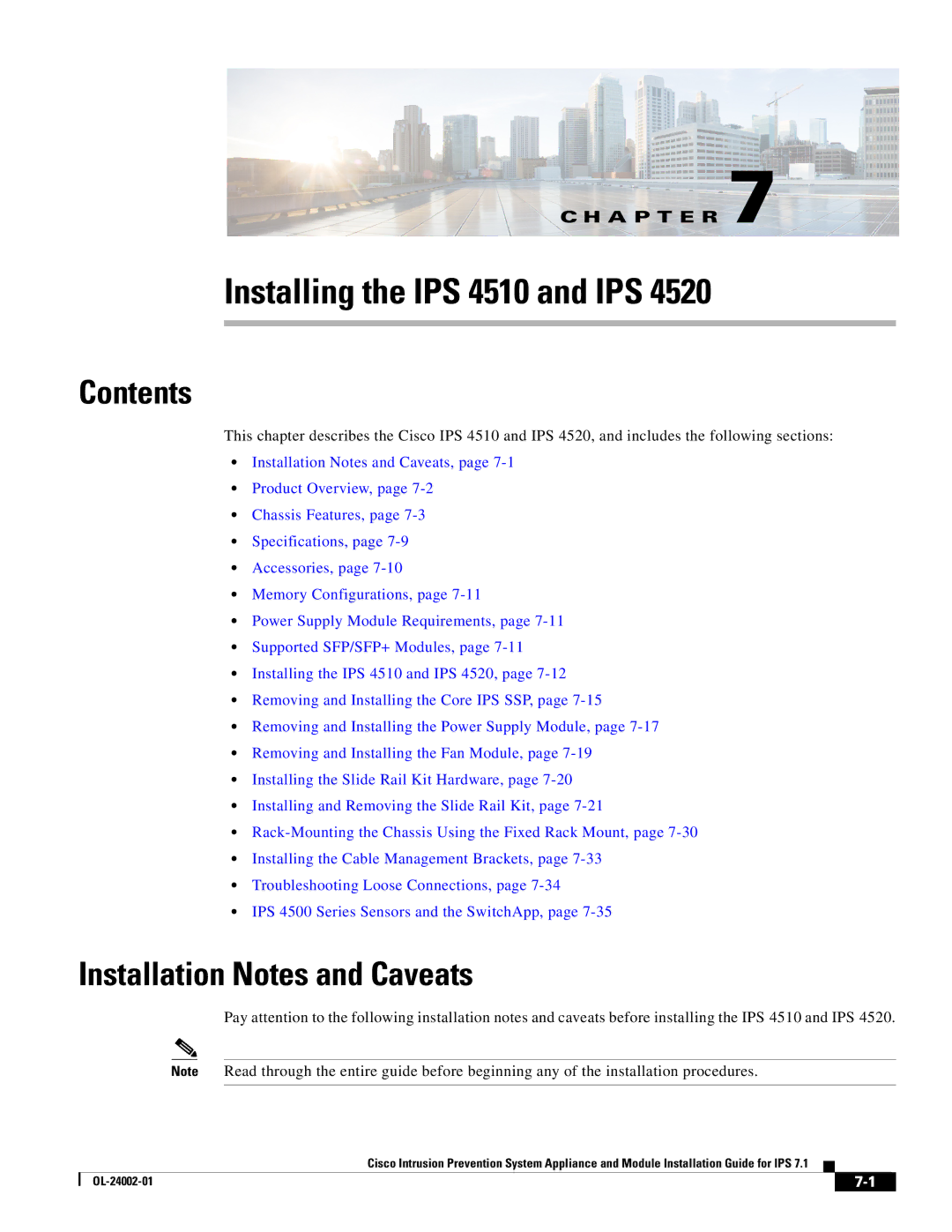 Cisco Systems IPS4510K9 manual Americas Headquarters, Text Part Number OL-29168-01 