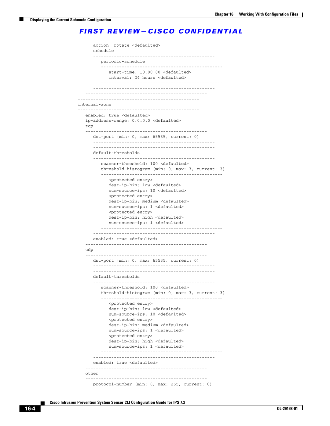 Cisco Systems IPS4510K9 manual 16-4 