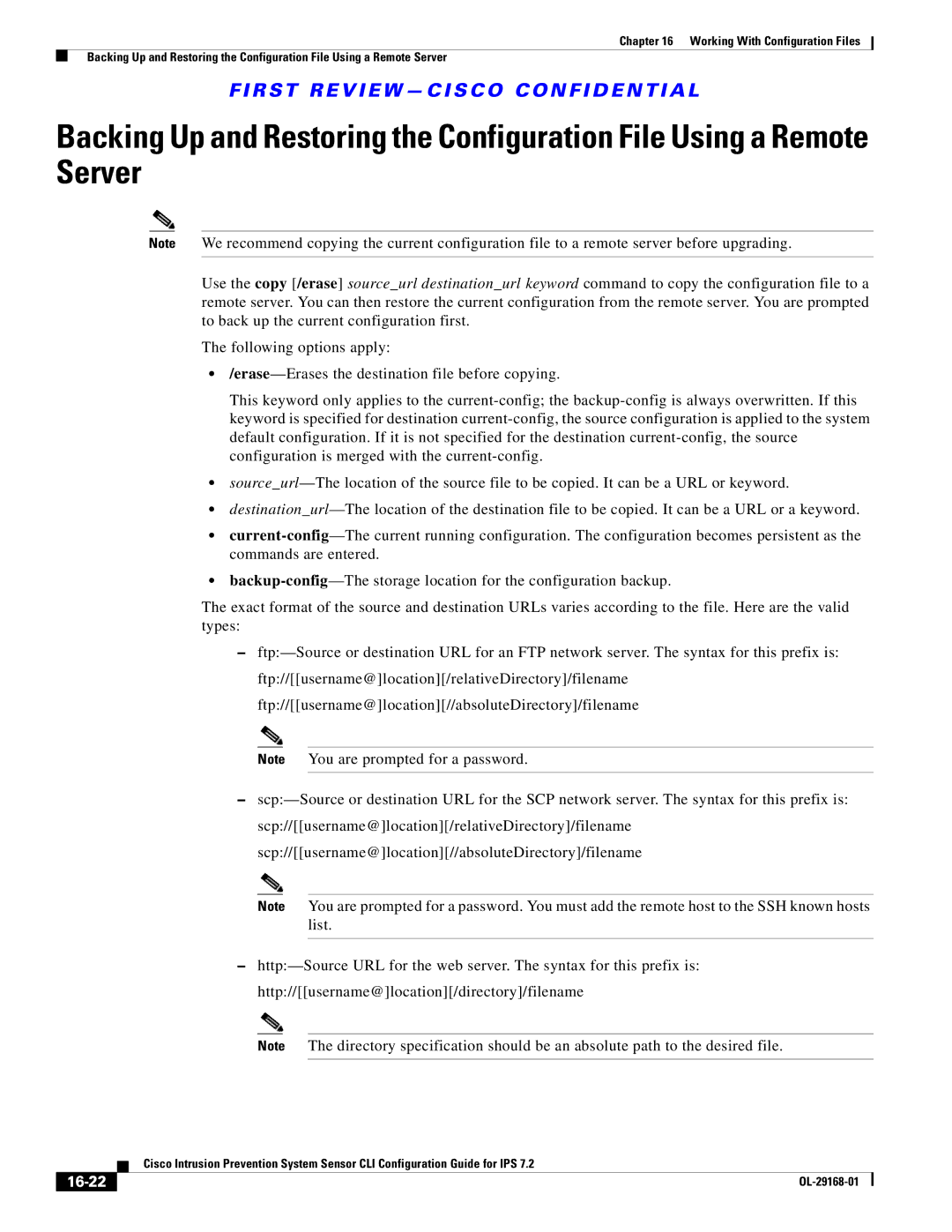 Cisco Systems IPS4510K9 manual 16-22 