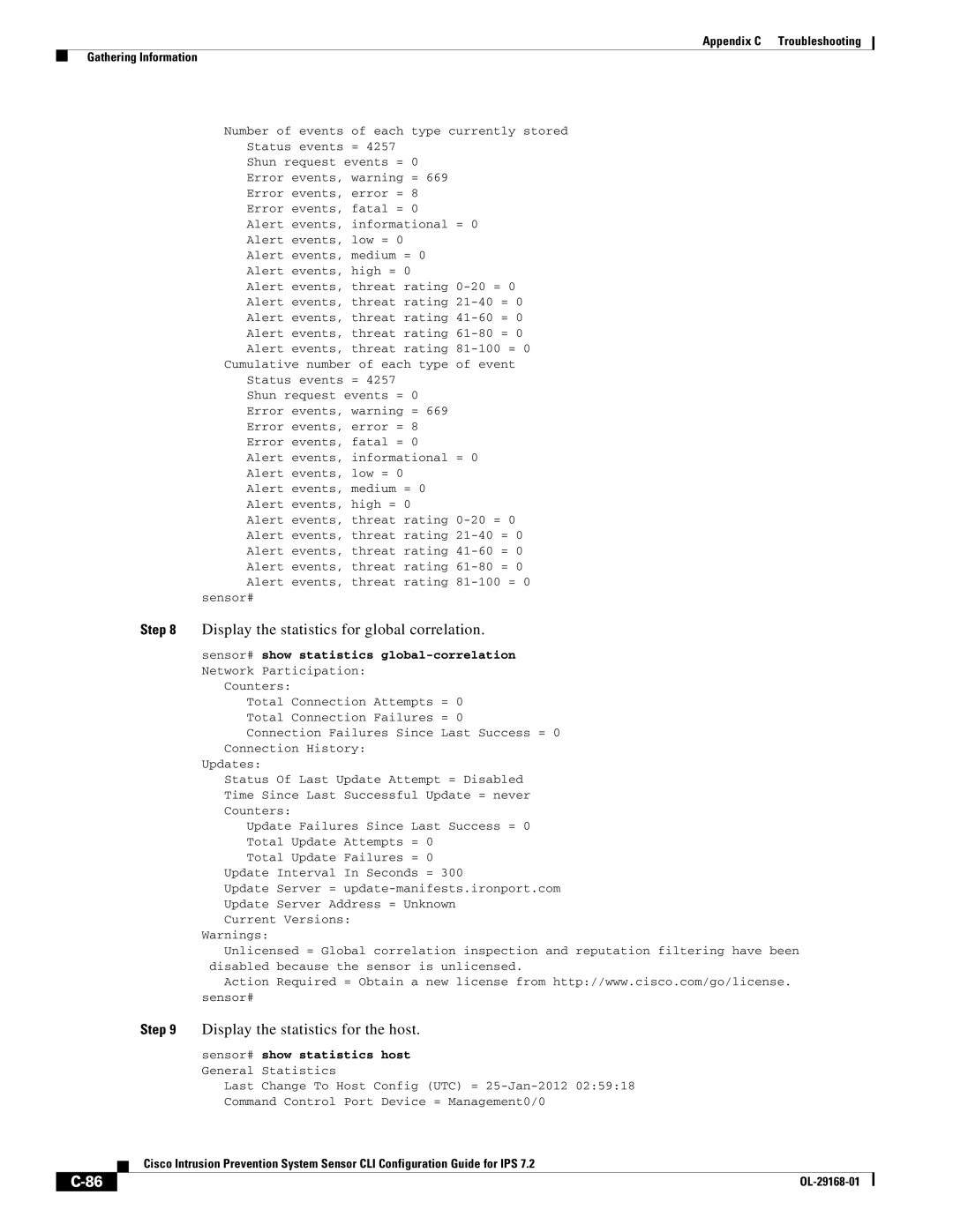 Cisco Systems IPS4510K9 manual Threat 