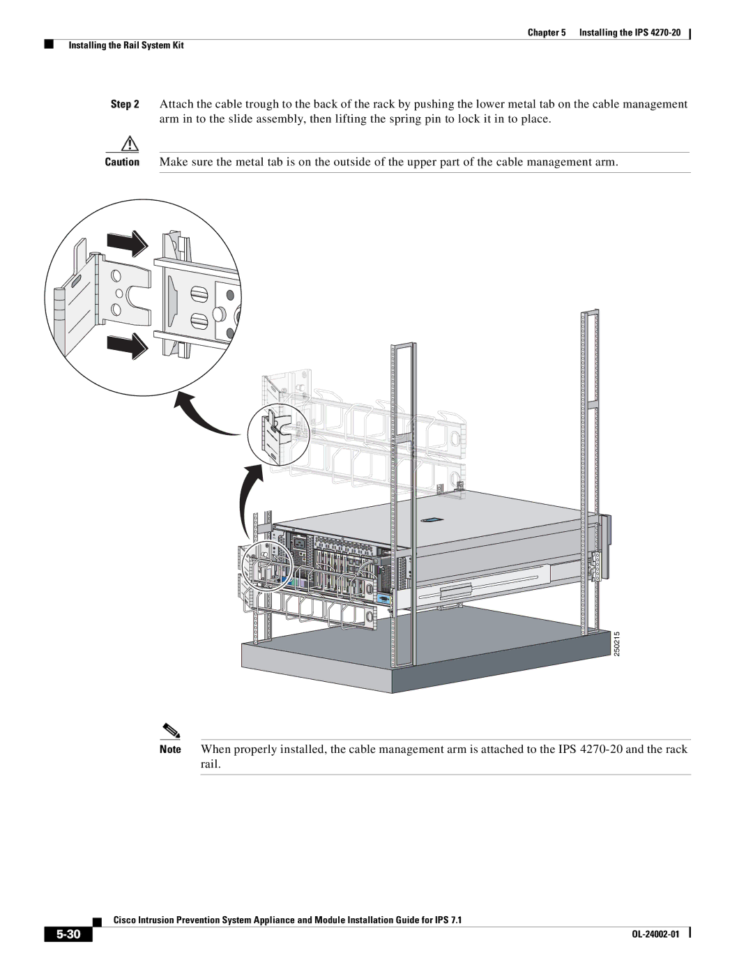 Cisco Systems IPS4520K9 manual 250215 