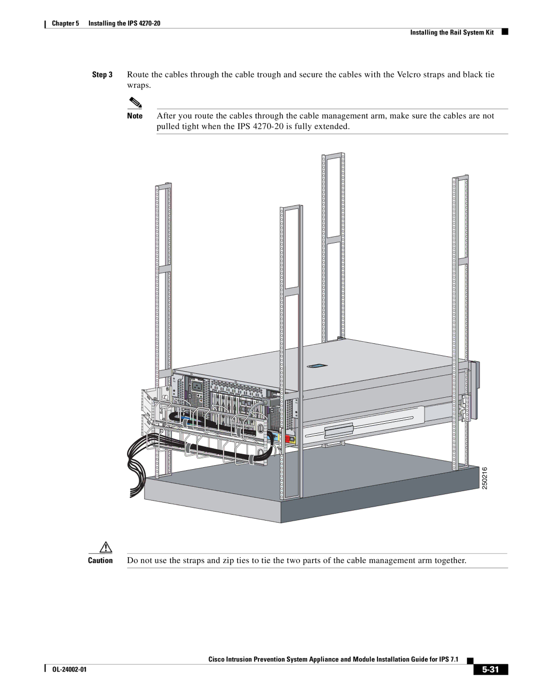 Cisco Systems IPS4520K9 manual 250216 