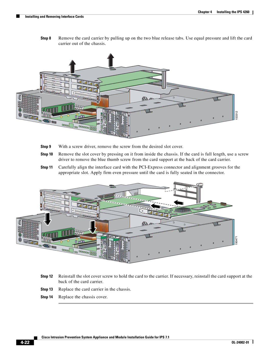 Cisco Systems IPS4520K9 manual 153312 