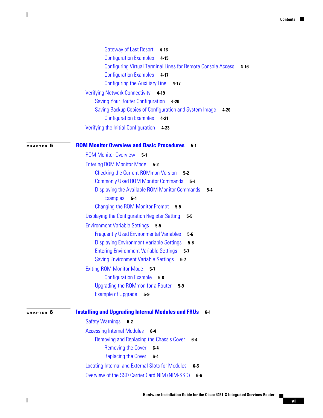 Cisco Systems ISR4451XK9 manual Safety Warnings Accessing Internal Modules 