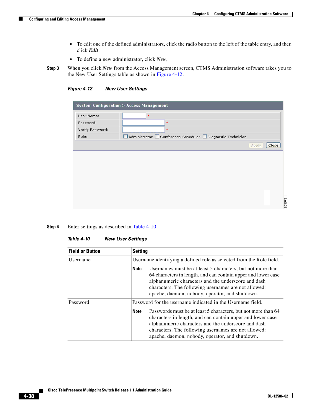 Cisco Systems MCS 7800 Series manual Enter settings as described in Table 