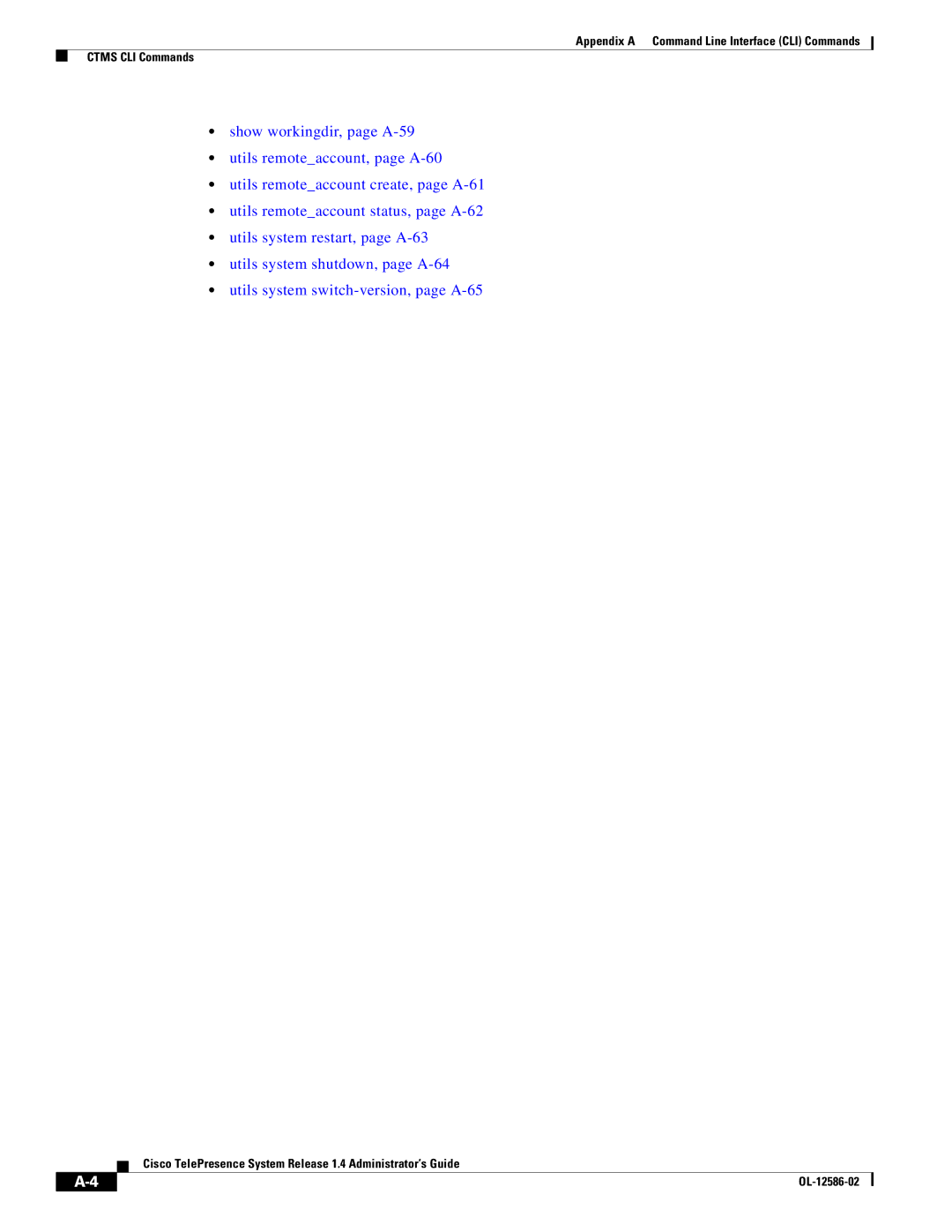 Cisco Systems MCS 7800 Series manual Cisco TelePresence System Release 1.4 Administrator’s Guide 