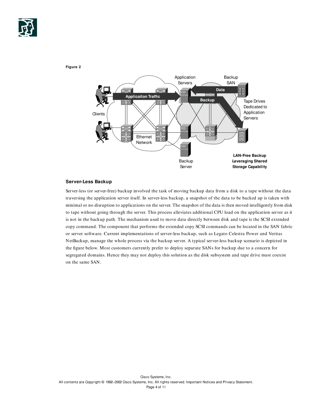 Cisco Systems MDS 9000 manual Server-Less Backup 