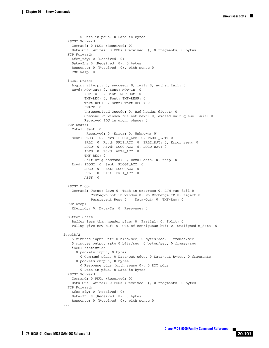 Cisco Systems MDS 9000 manual 20-101, Tmf Req 