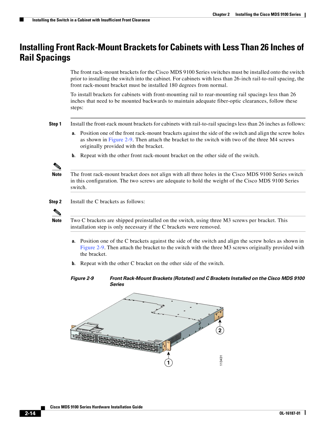 Cisco Systems MDS 9100 Series manual 