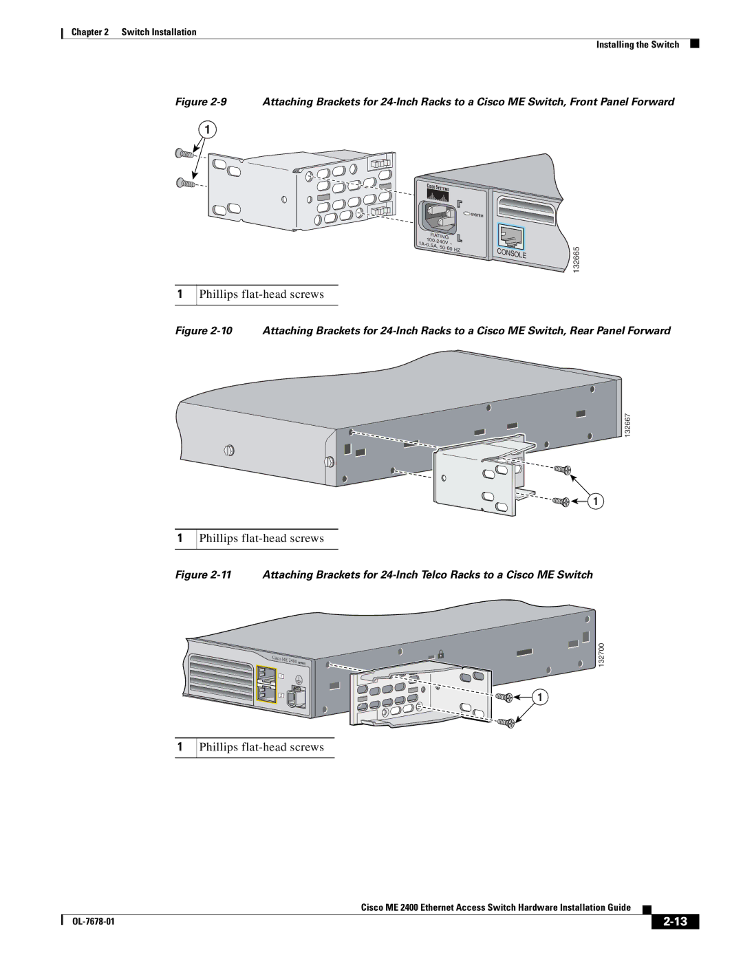 Cisco Systems ME 2400 manual 132665 