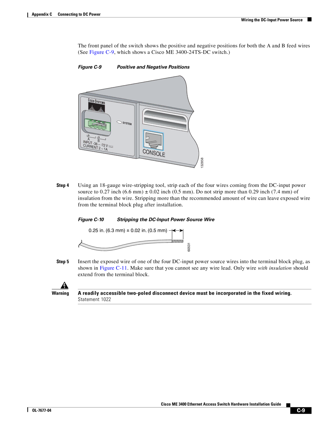 Cisco Systems ME 3400 manual Console 