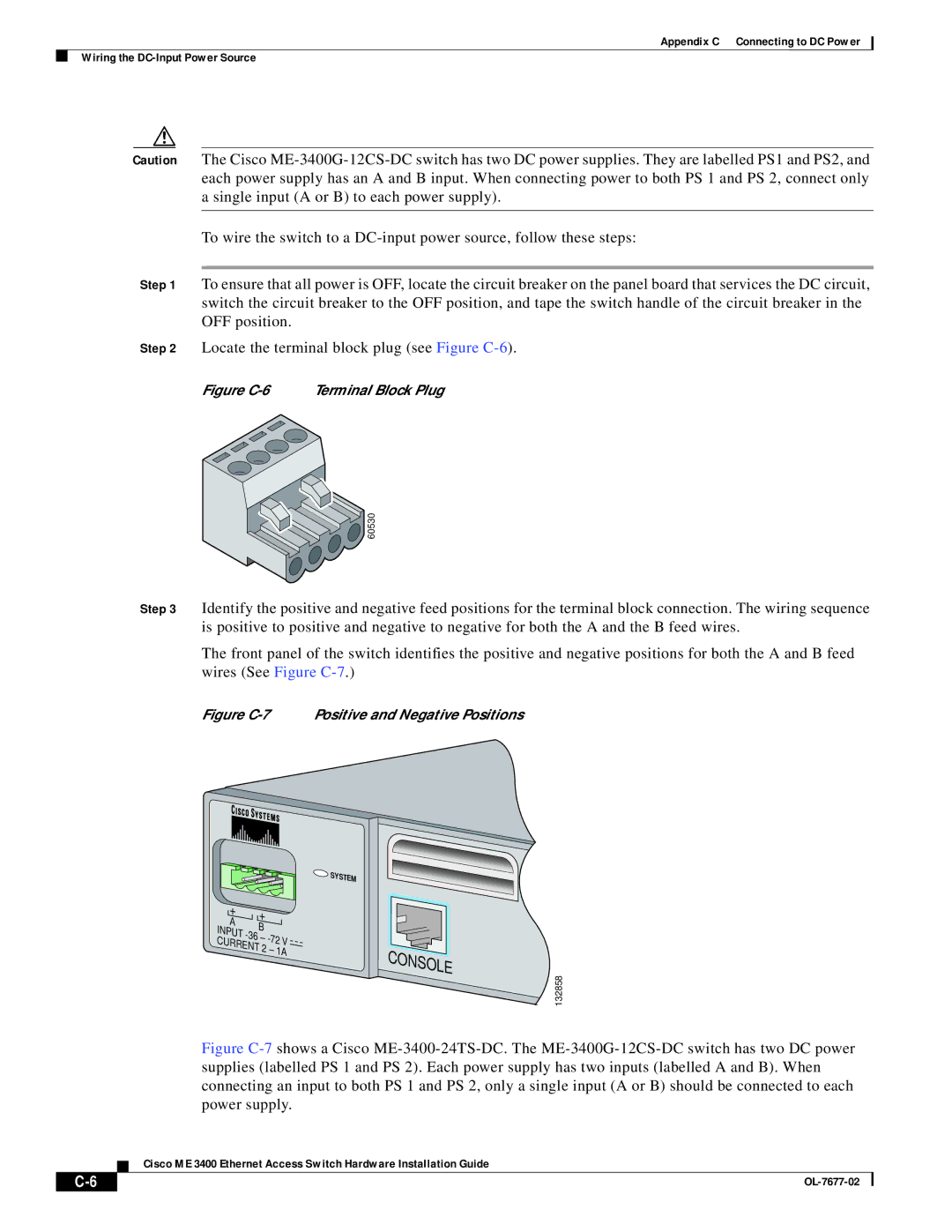 Cisco Systems ME 3400 appendix Console 