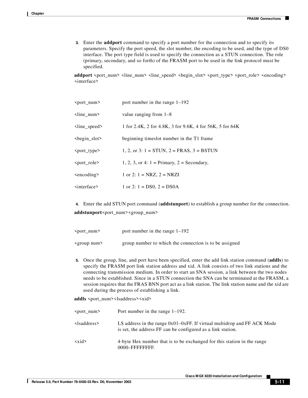 Cisco Systems MGX 8220 manual Ffffffff 