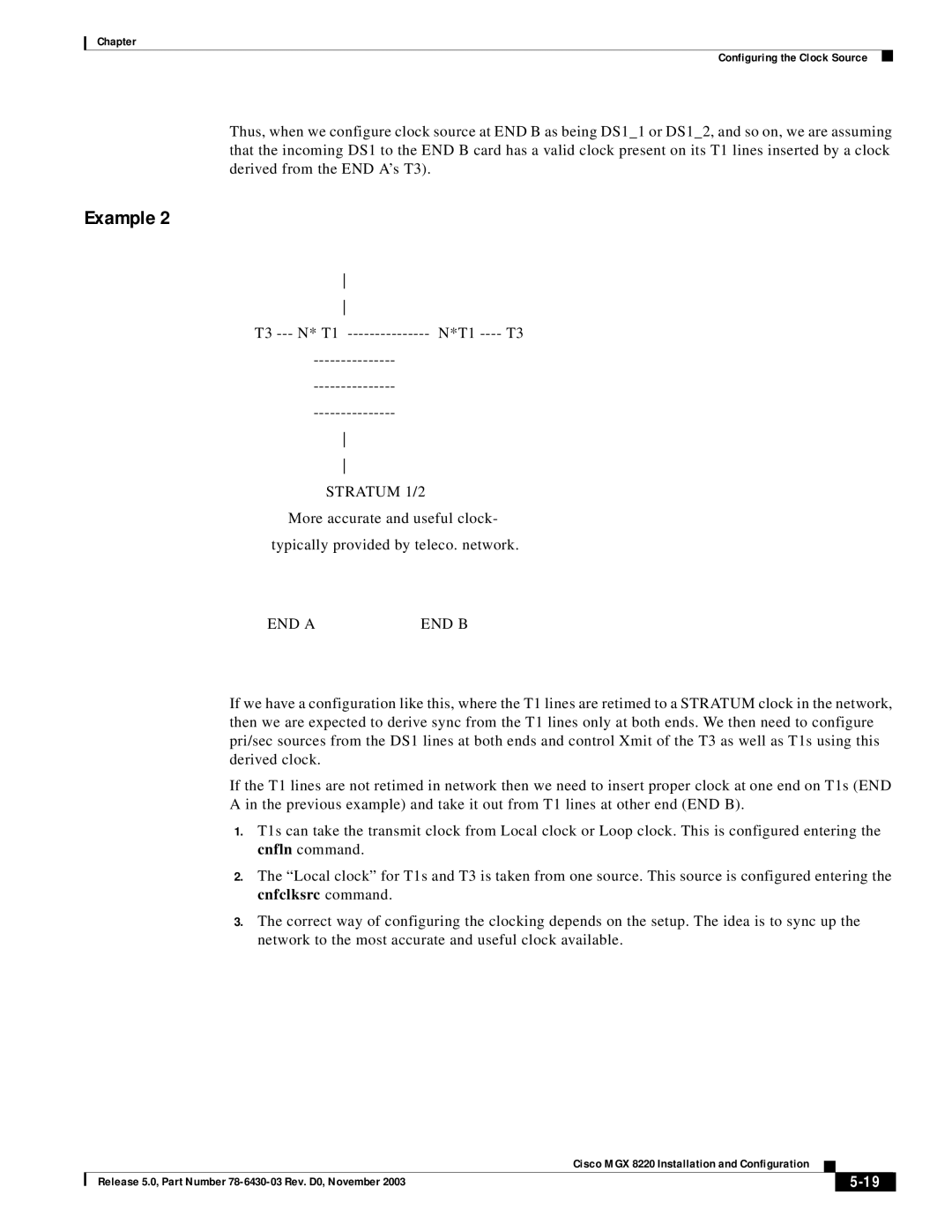 Cisco Systems MGX 8220 manual Stratum 1/2 