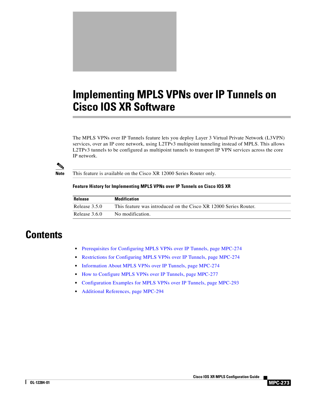 Cisco Systems MPC-273 manual Contents 