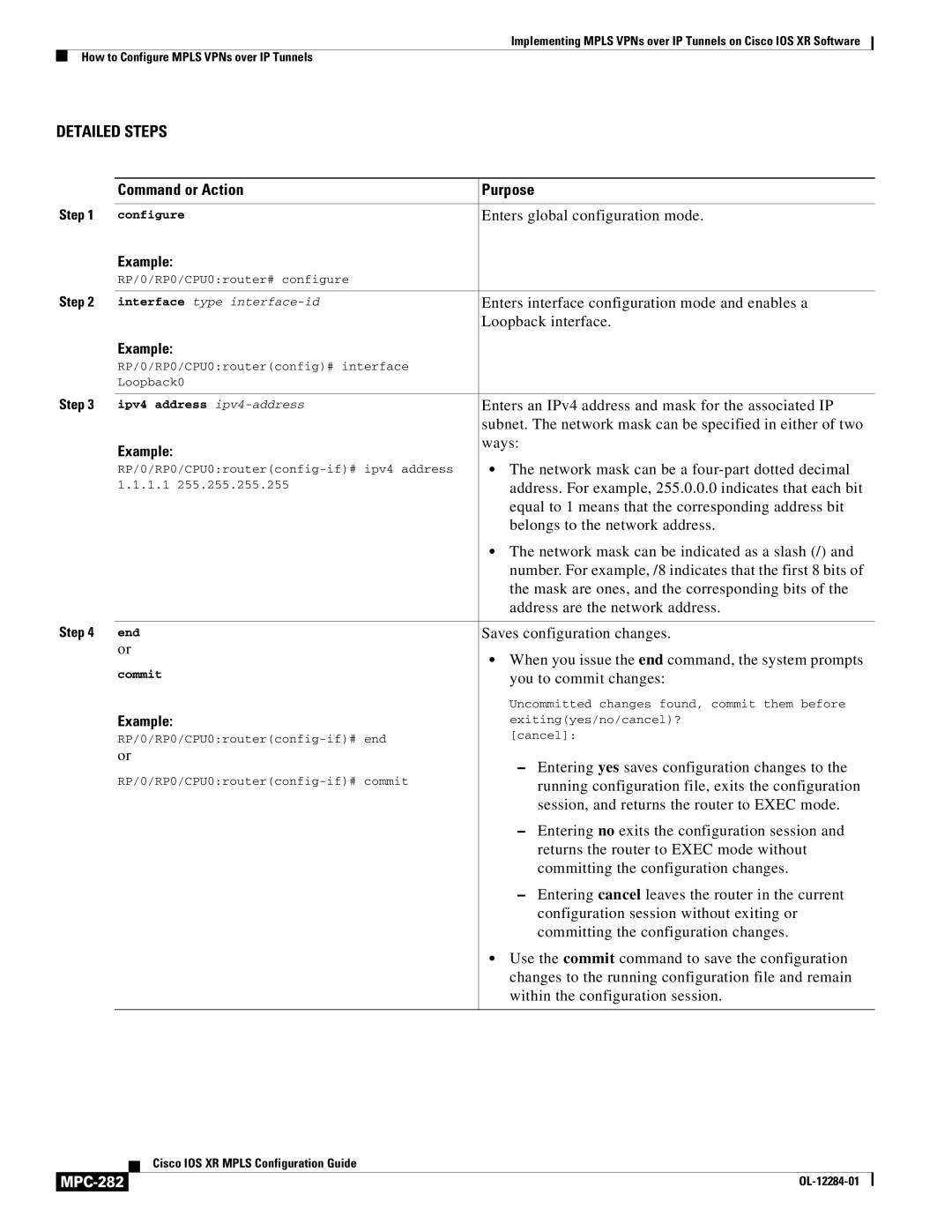 Cisco Systems MPC-273 manual MPC-282 