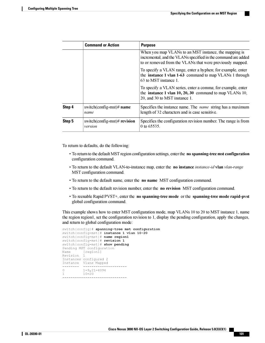 Cisco Systems N3KC3064TFAL3, N3KC3048TP1GE manual Name, Version 