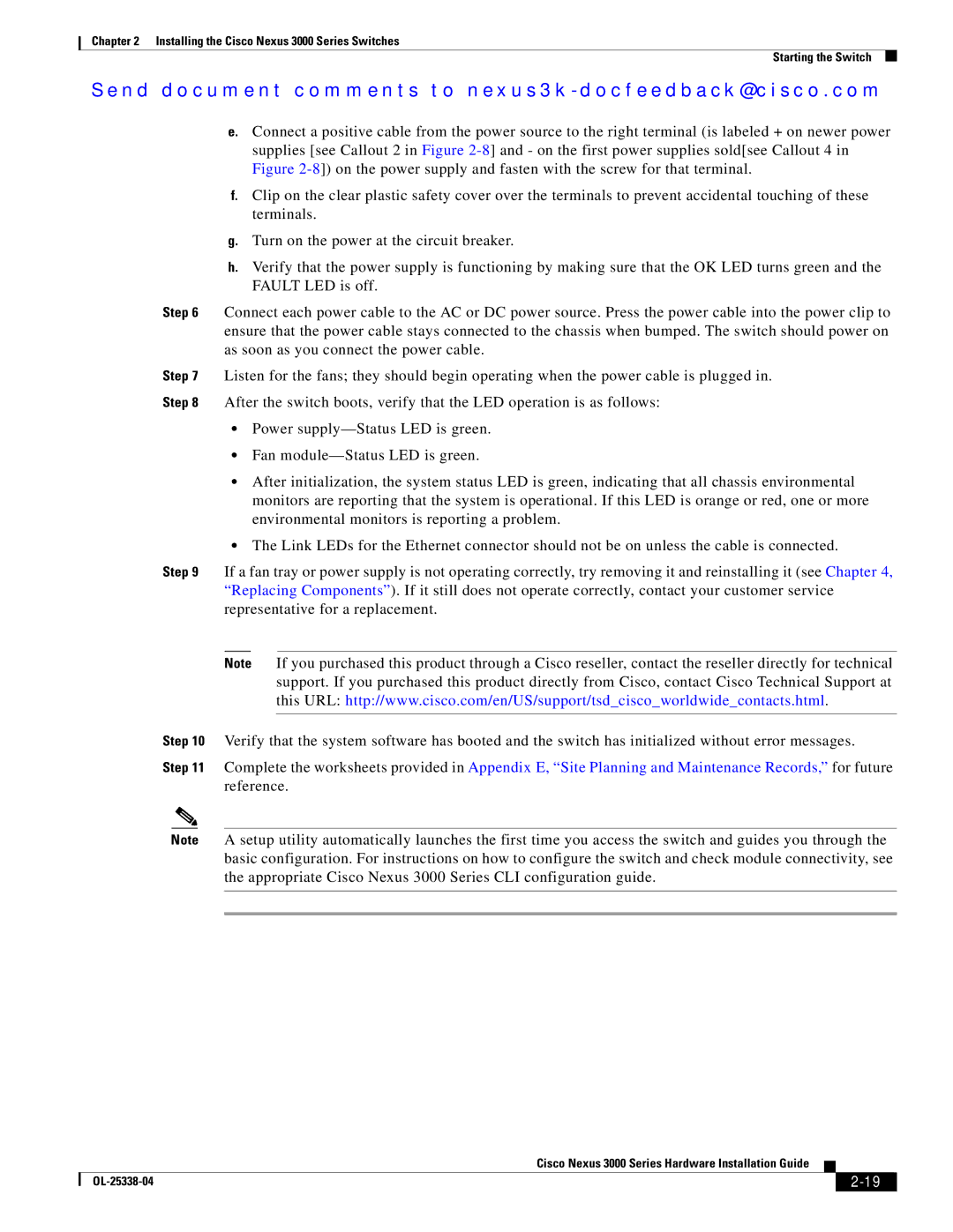 Cisco Systems N3KC3524P10G manual OL-25338-04 