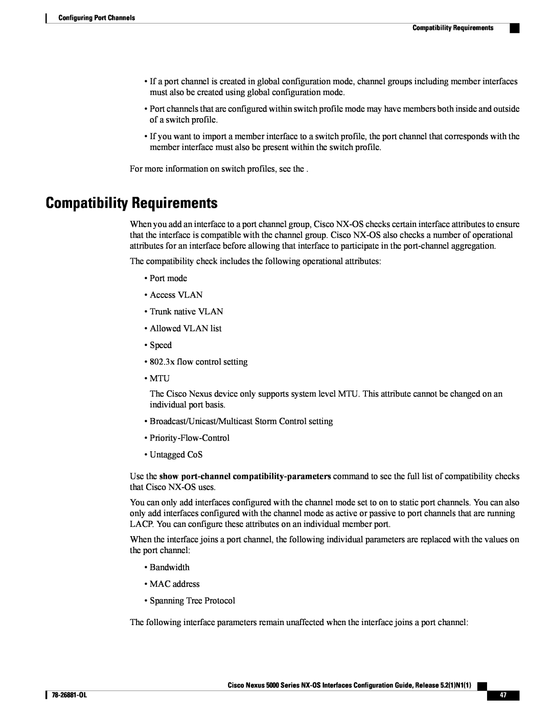 Cisco Systems N5KC5596TFA manual Compatibility Requirements 