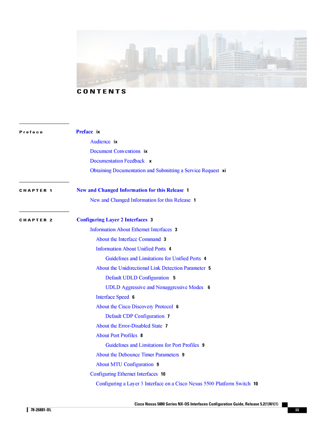 Cisco Systems N5KC5596TFA manual N T E N T S 