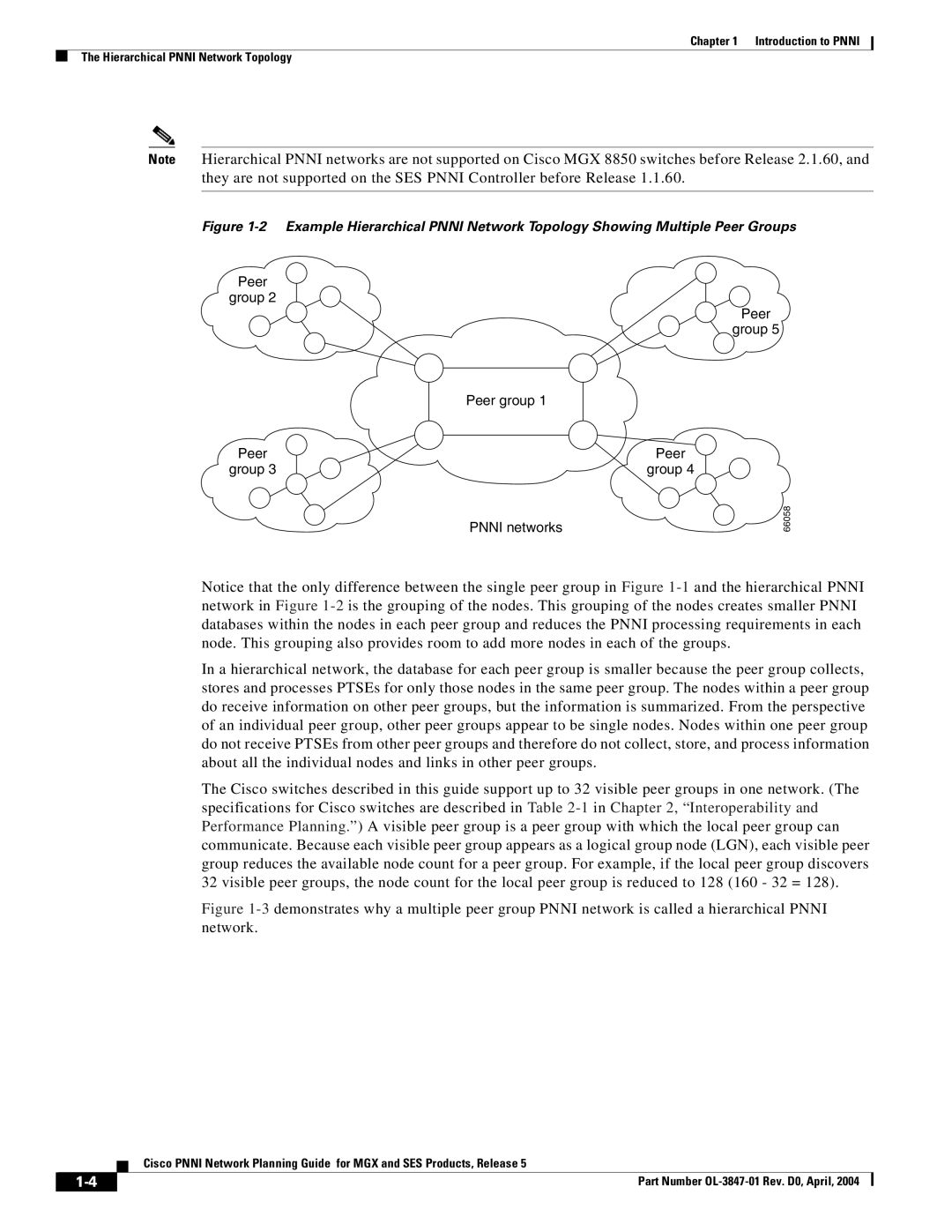 Cisco Systems Network Router manual Peer group 