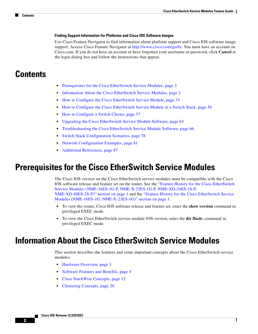 Cisco Systems NME-16ES-1G manual Contents 