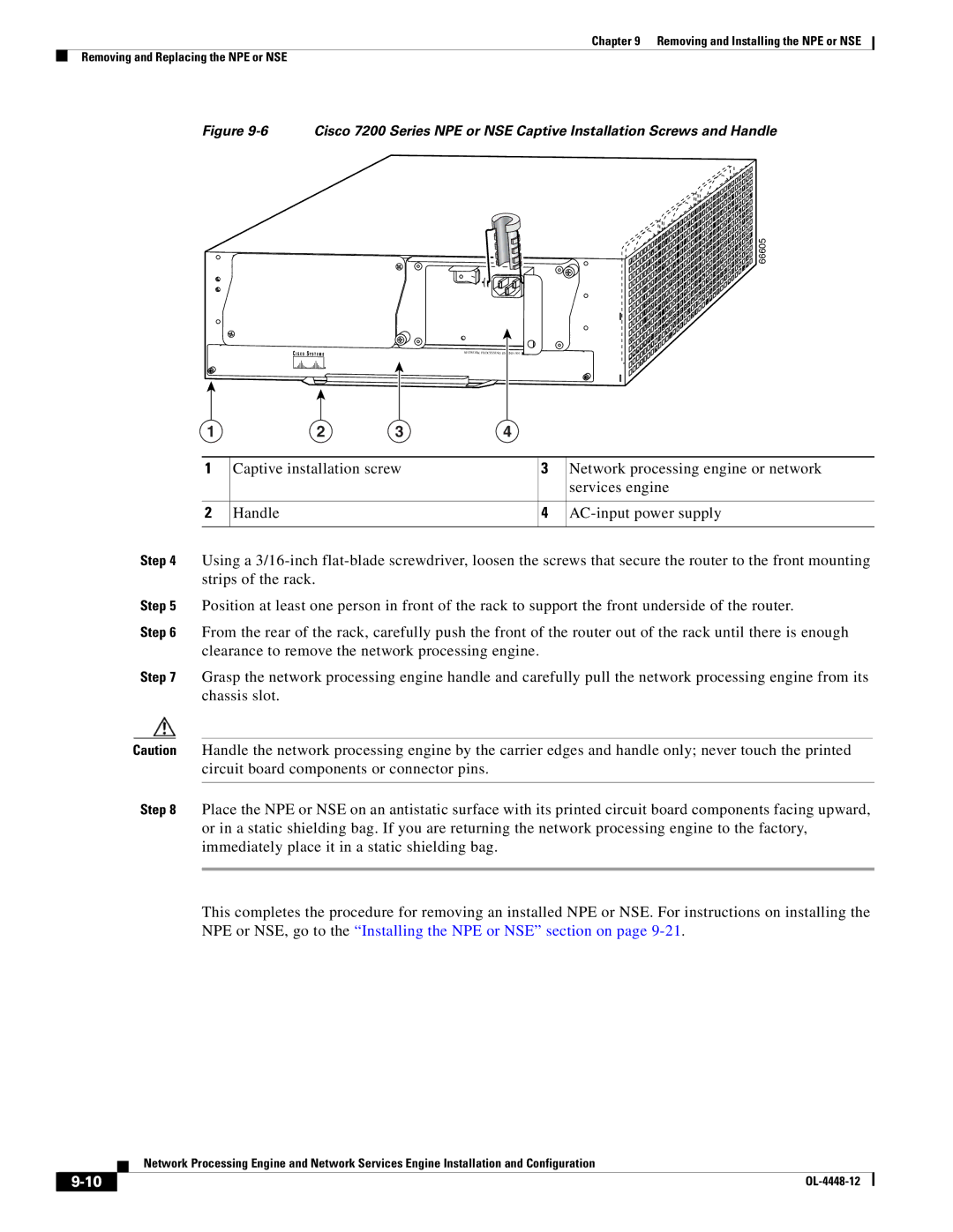 Cisco Systems NPE-225, NPE-175 manual 66605 