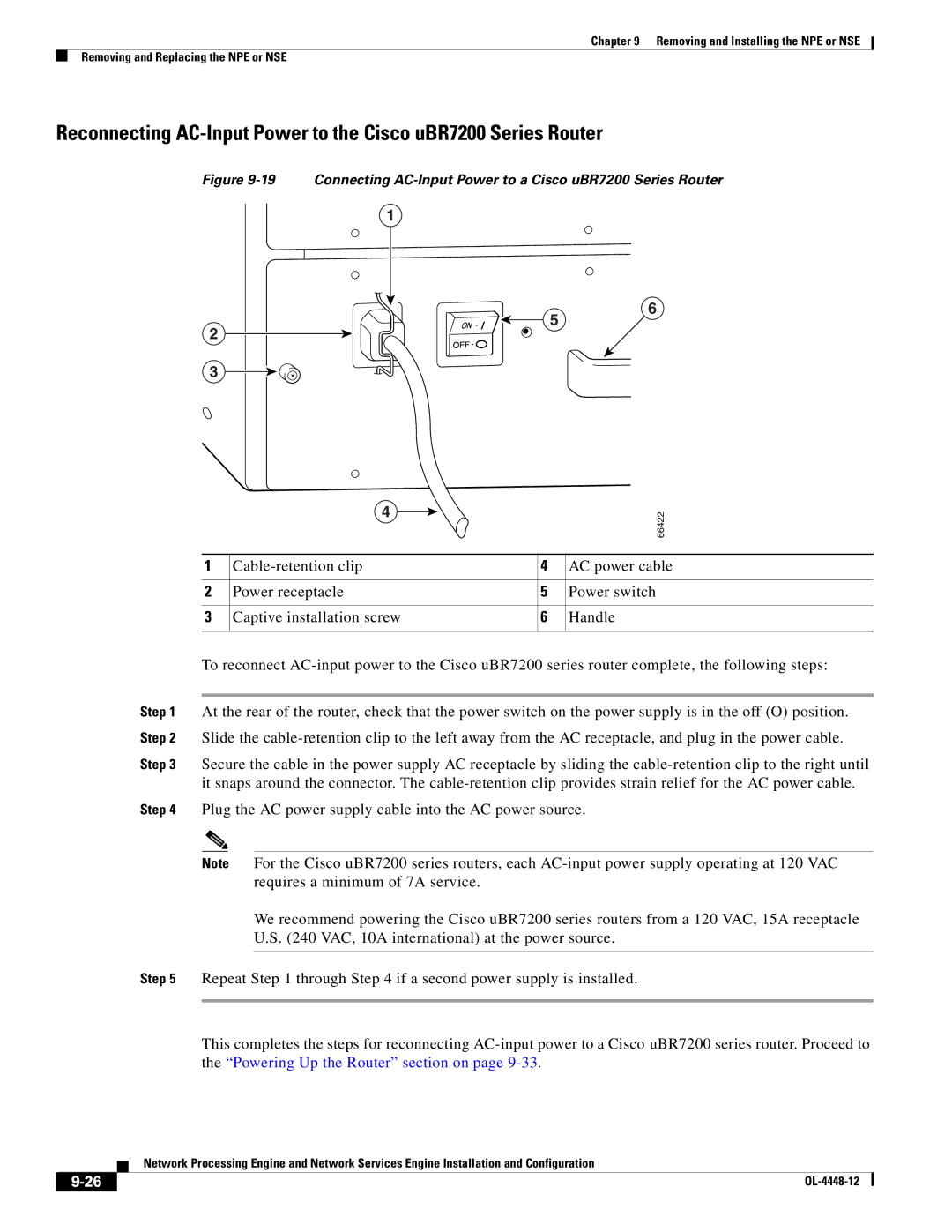 Cisco Systems NPE-225, NPE-175 manual 66422 