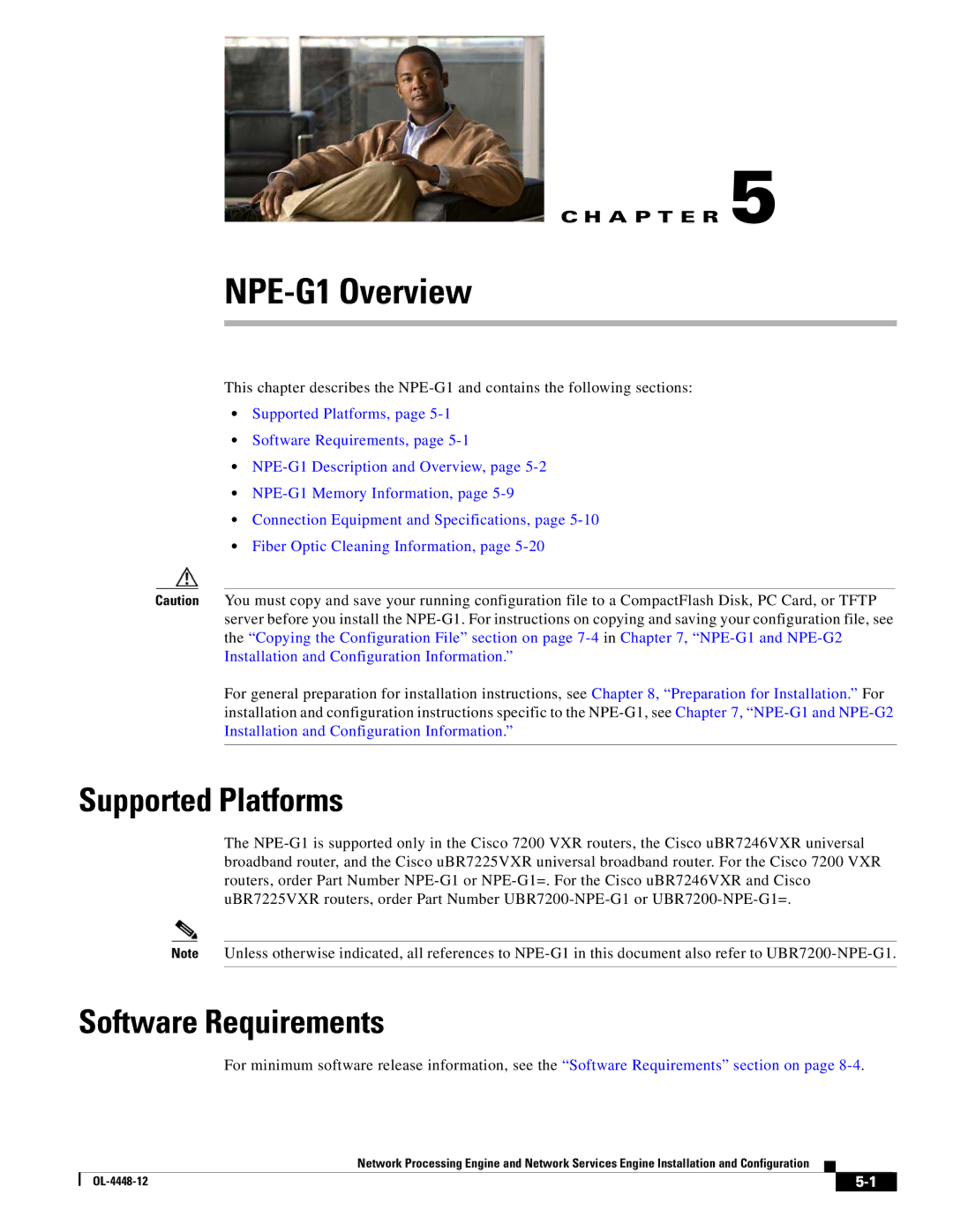 Cisco Systems NPE-175, NPE-225 manual NPE-G1 Overview 