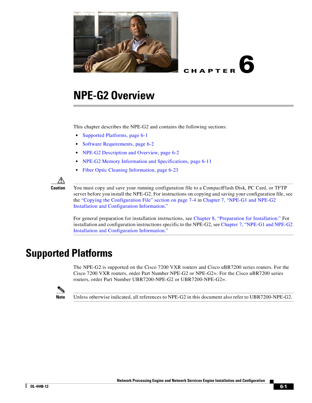 Cisco Systems NPE-175, NPE-225 manual NPE-G2 Overview 