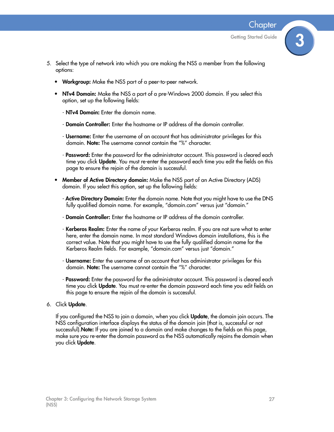 Cisco Systems NSS4000, NSS6000 manual Chapter 