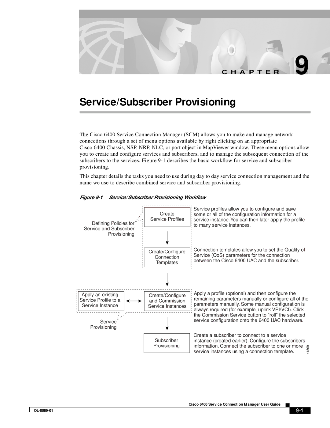 Cisco Systems OL-0569-01 manual Service/Subscriber Provisioning, A P T E R 