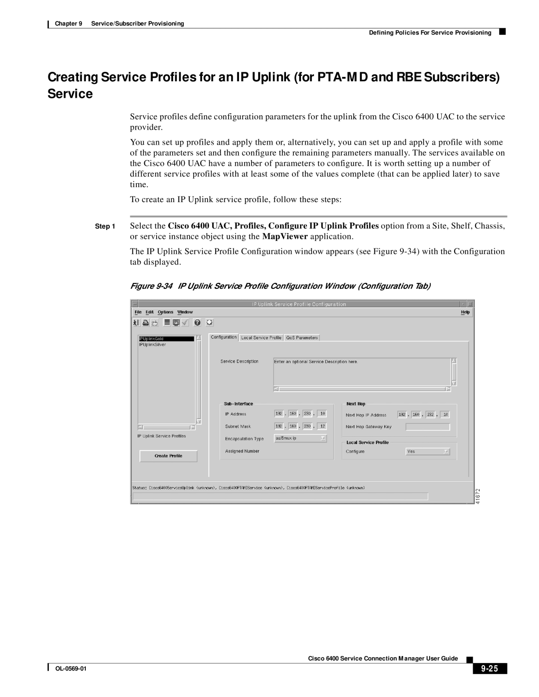 Cisco Systems manual Cisco 6400 Service Connection Manager User Guide OL-0569-01 