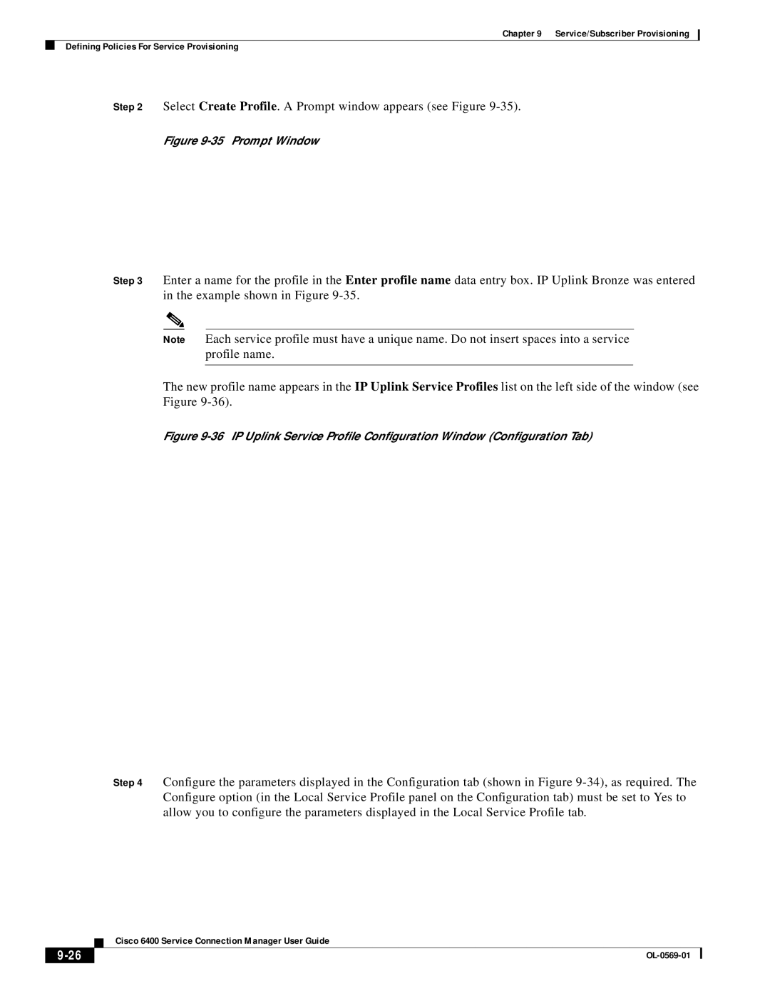 Cisco Systems OL-0569-01 manual Prompt Window 