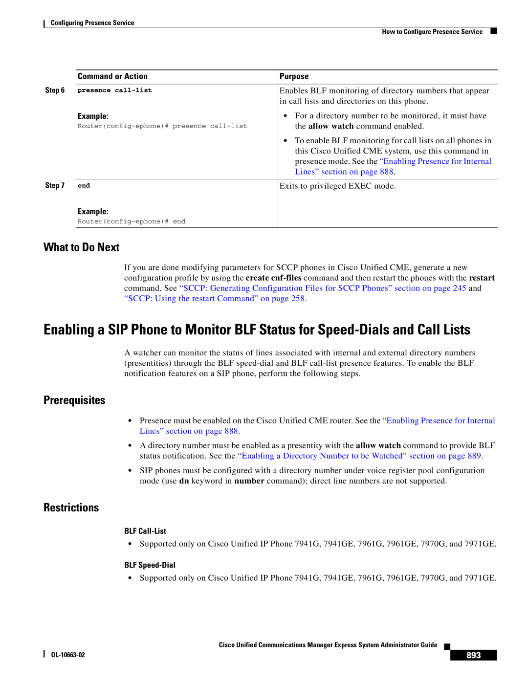 Cisco Systems OL-10663-02 manual 893 