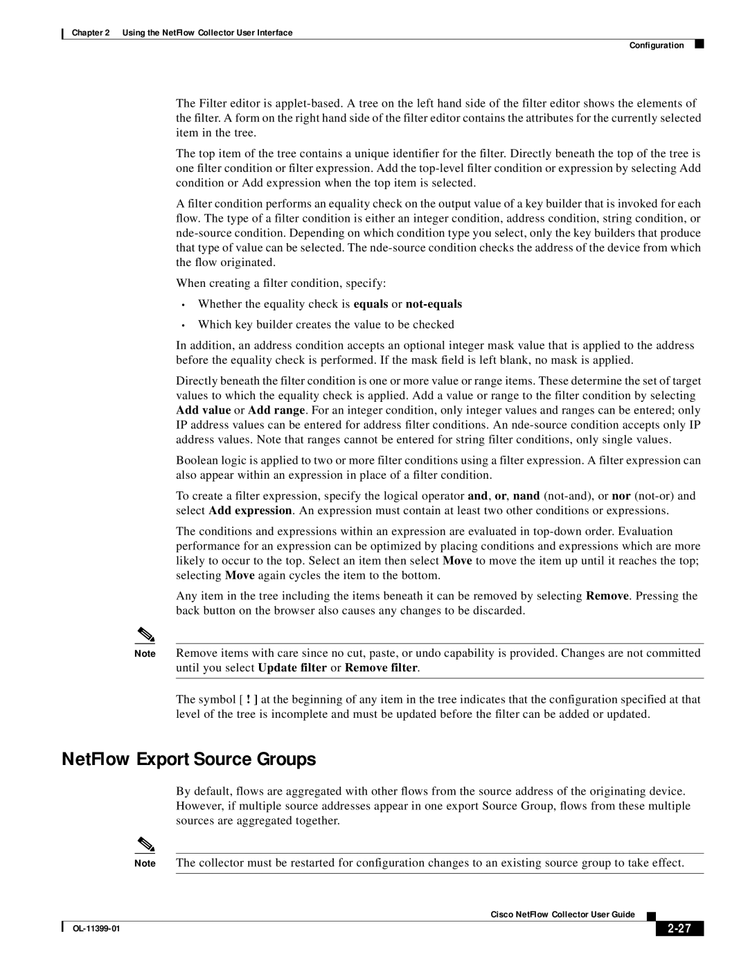 Cisco Systems OL-11399-01 manual NetFlow Export Source Groups 