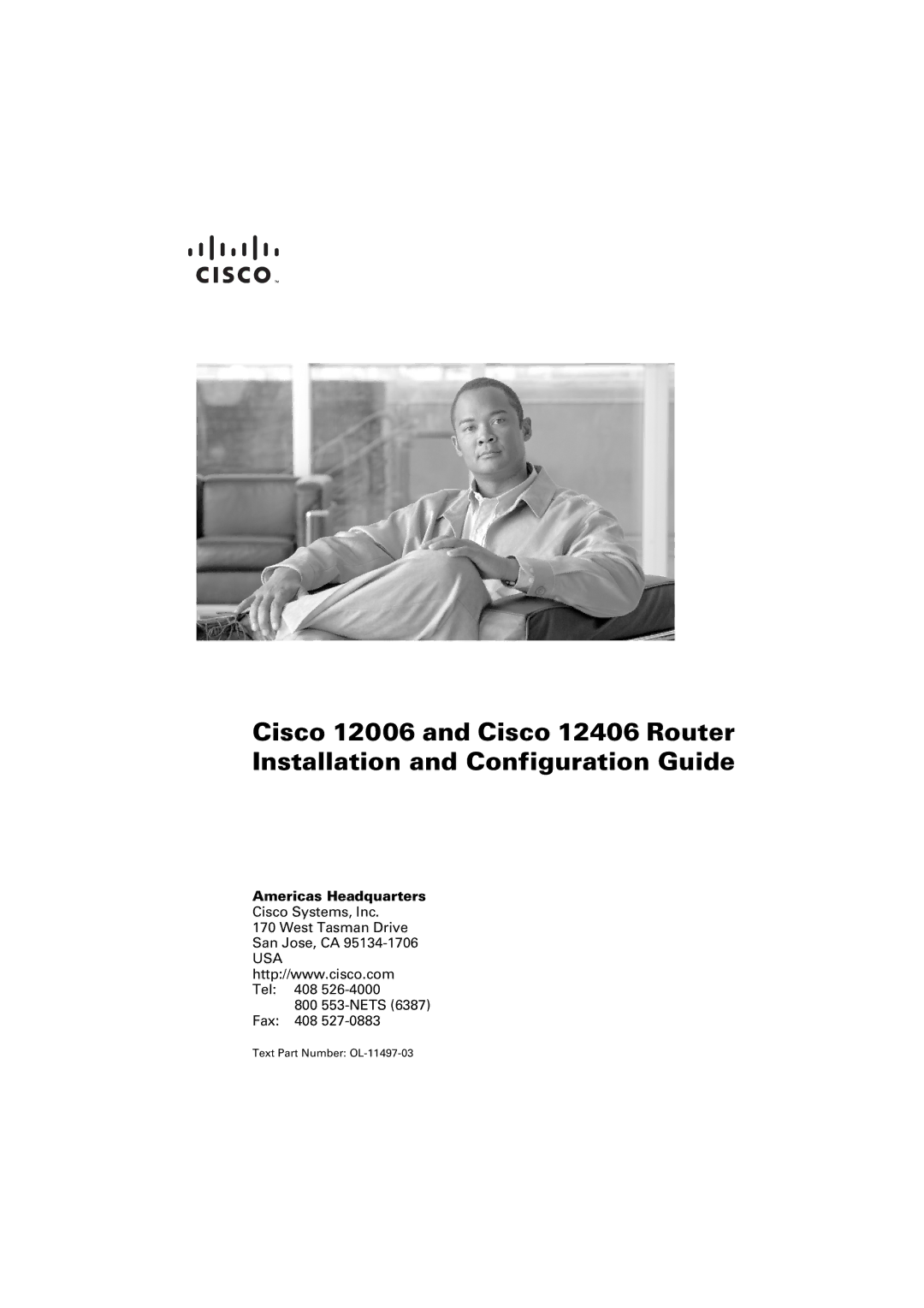 Cisco Systems OL-11497-03 manual Americas Headquarters 