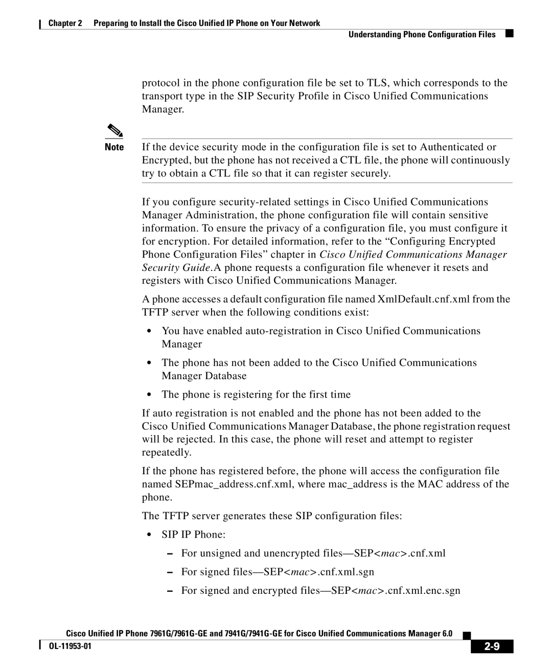 Cisco Systems OL-11953-01 manual 