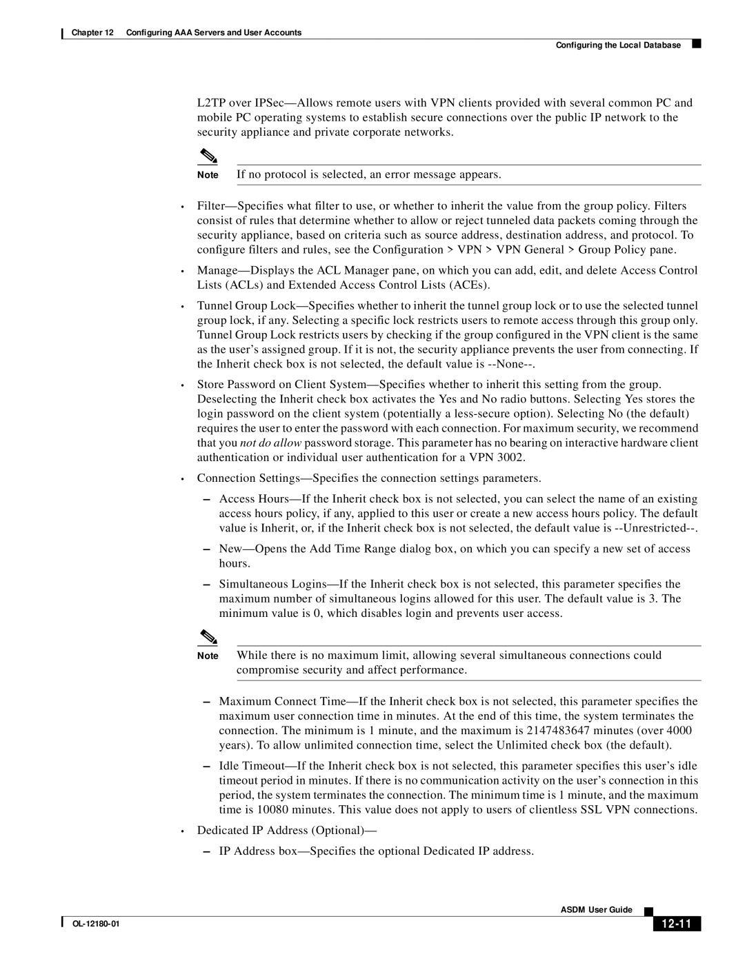 Cisco Systems OL-12180-01 manual 12-11 