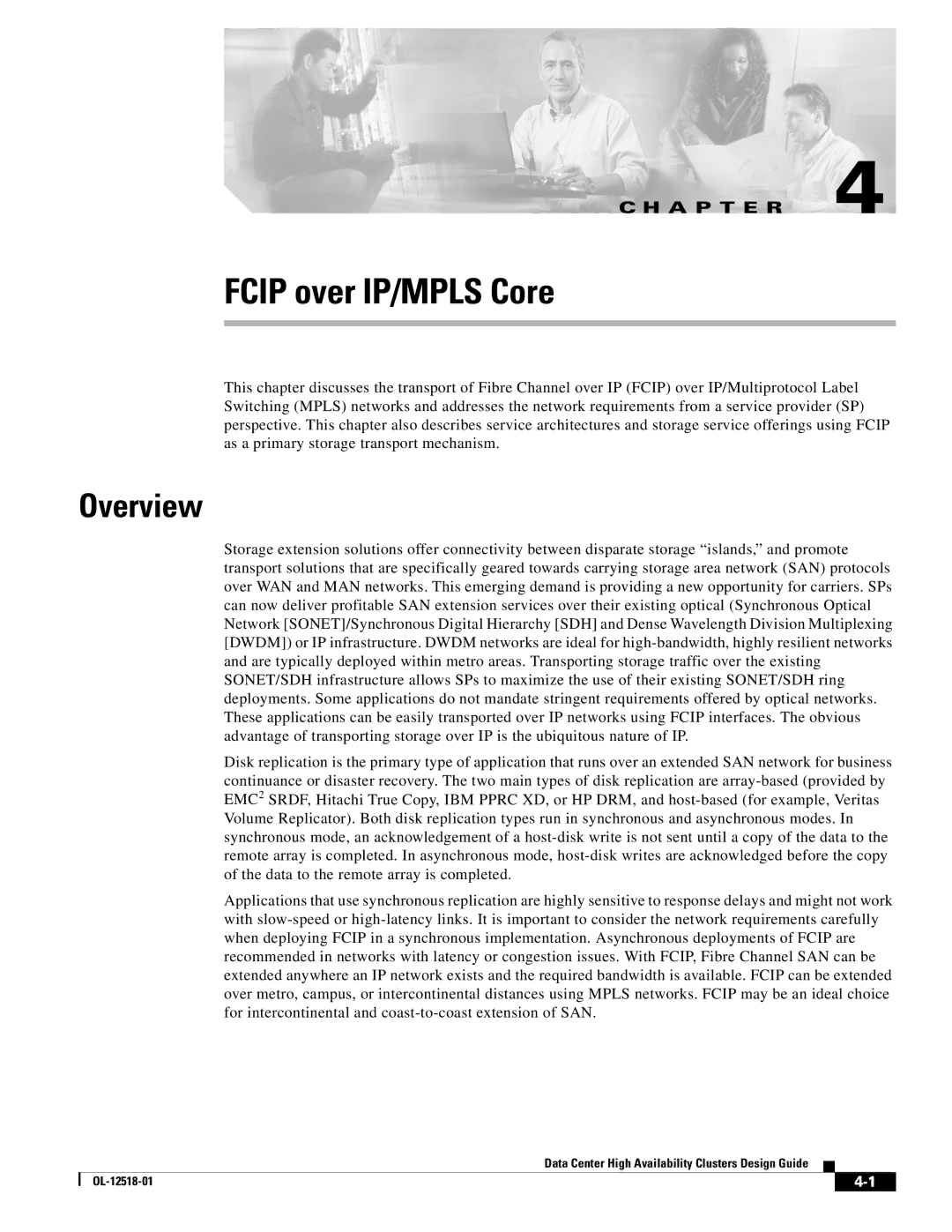 Cisco Systems OL-12518-01 manual Overview, A P T E R 