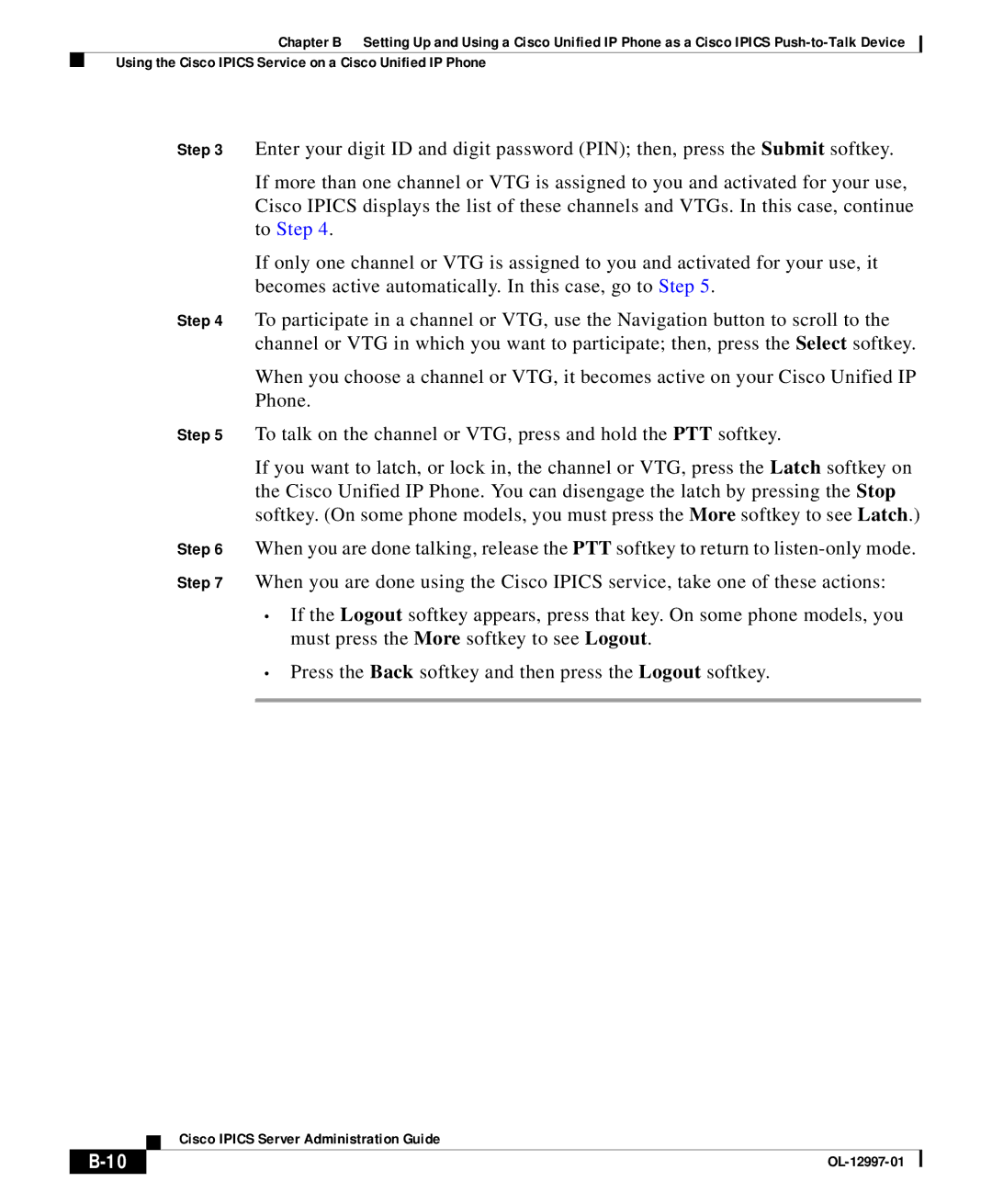 Cisco Systems OL-12997-01 appendix Using the Cisco Ipics Service on a Cisco Unified IP Phone 