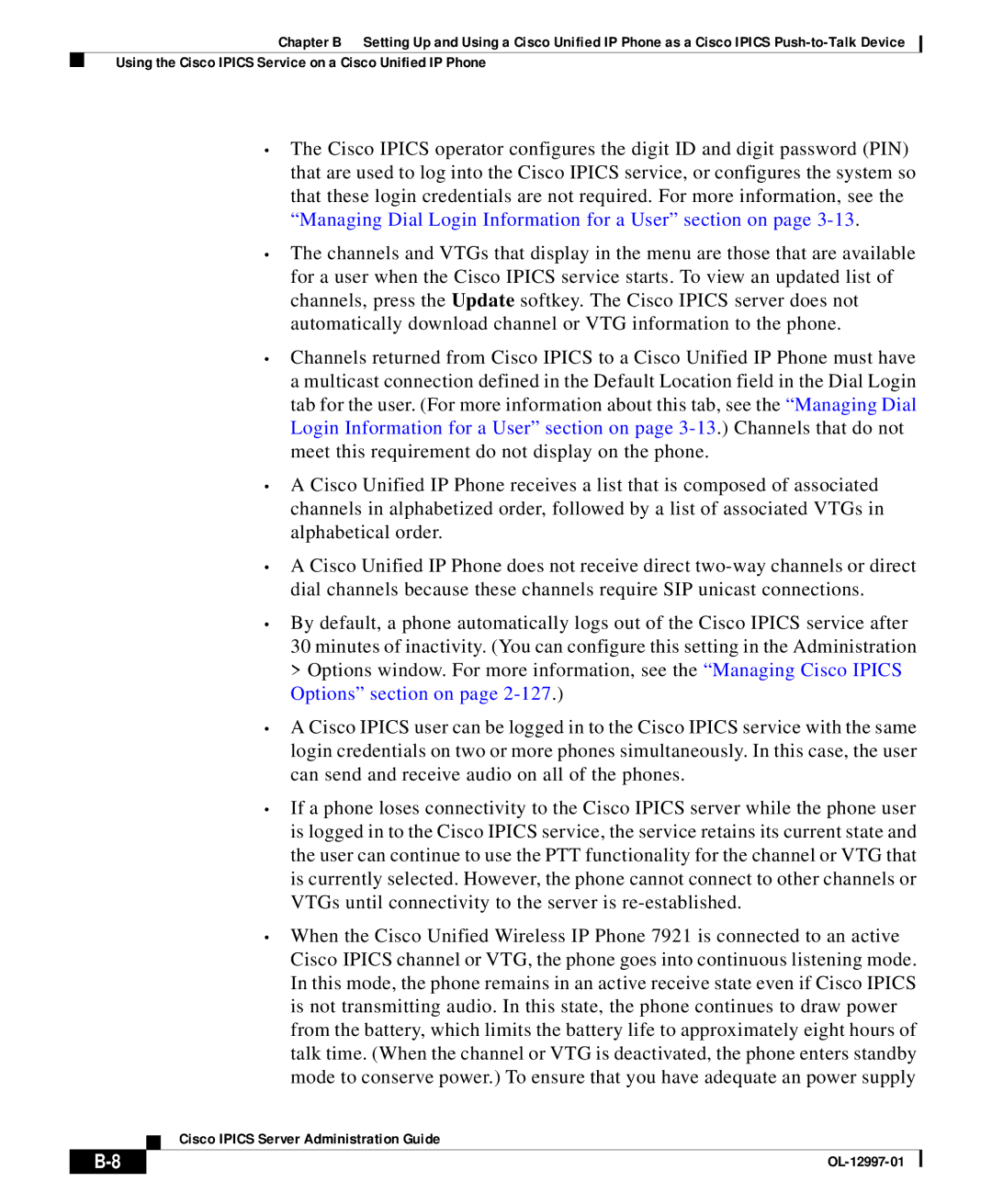 Cisco Systems OL-12997-01 appendix Using the Cisco Ipics Service on a Cisco Unified IP Phone 