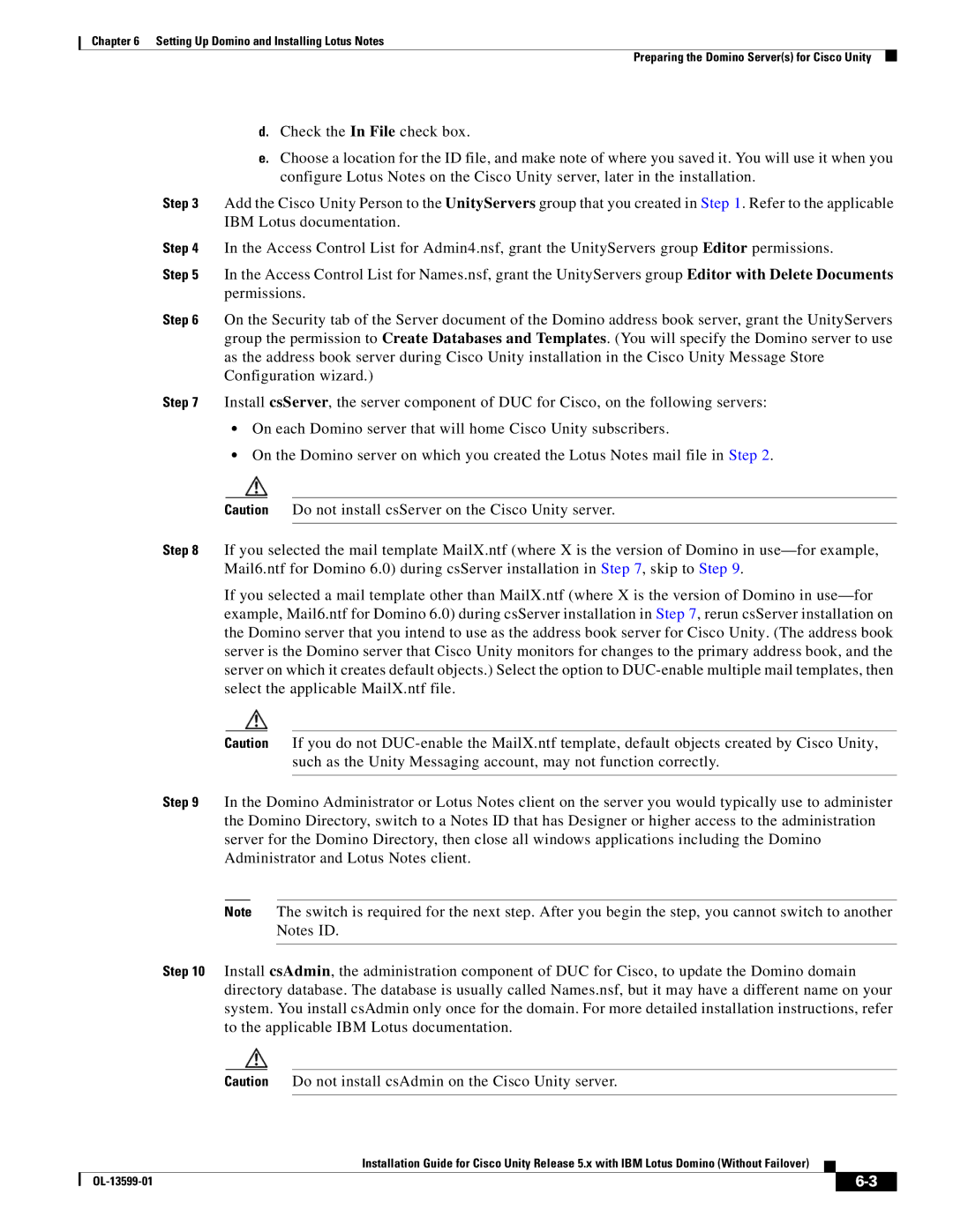 Cisco Systems OL-13599-01 manual 