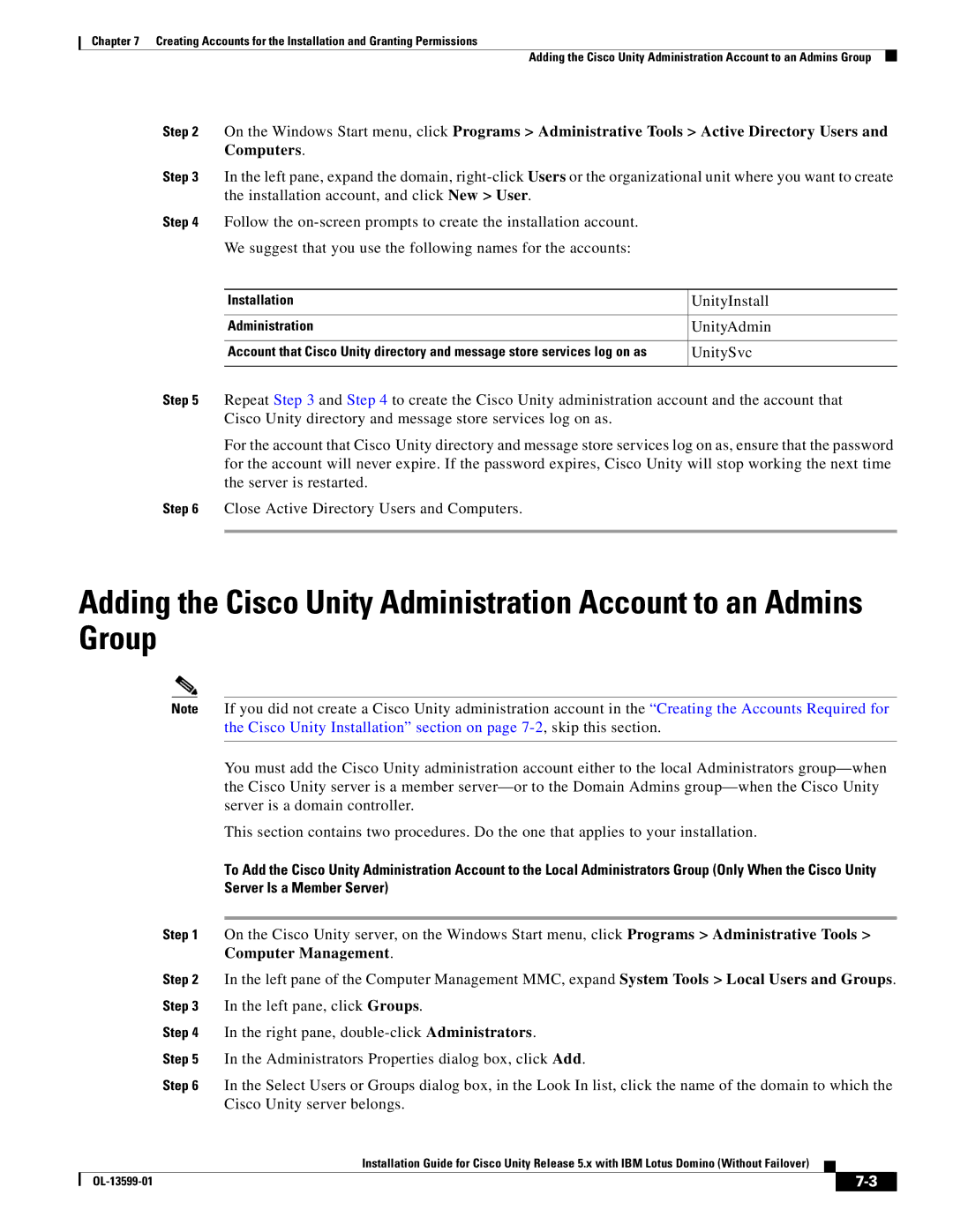 Cisco Systems OL-13599-01 manual Computers 