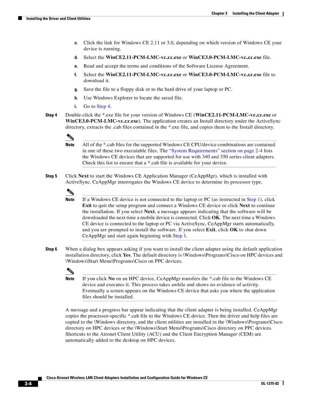 Cisco Systems OL-1375-02 manual 