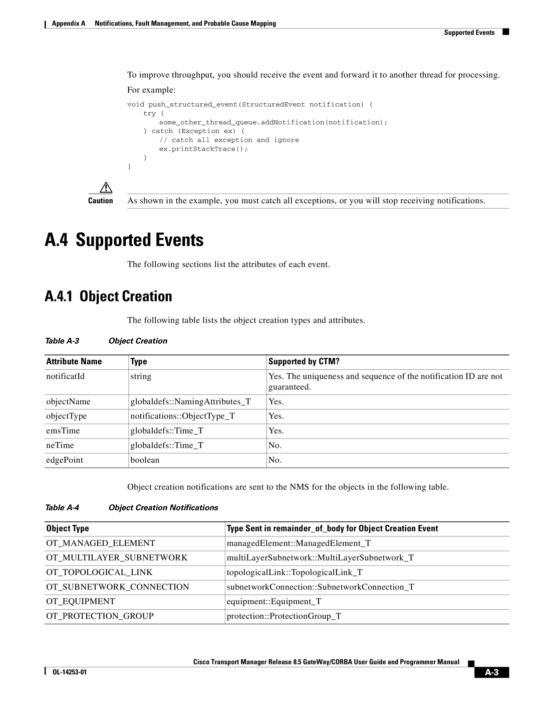 Cisco Systems OL-14253-01 appendix Object Creation 