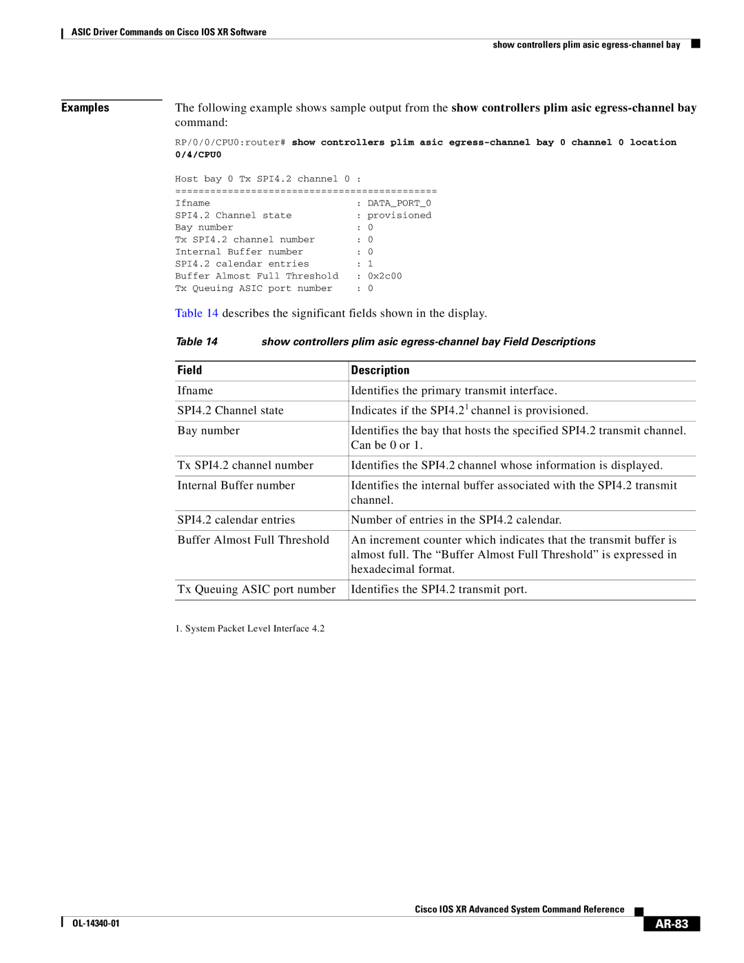 Cisco Systems OL-14340-01 manual AR-83, DATAPORT0 